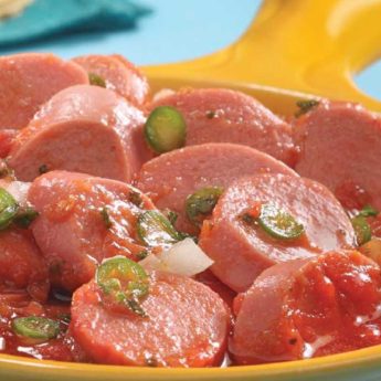 Salchichas a la mexicana