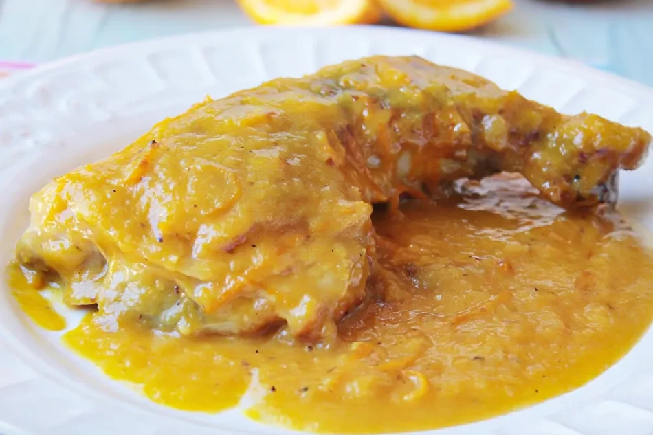 POLLO A LA NARANJA